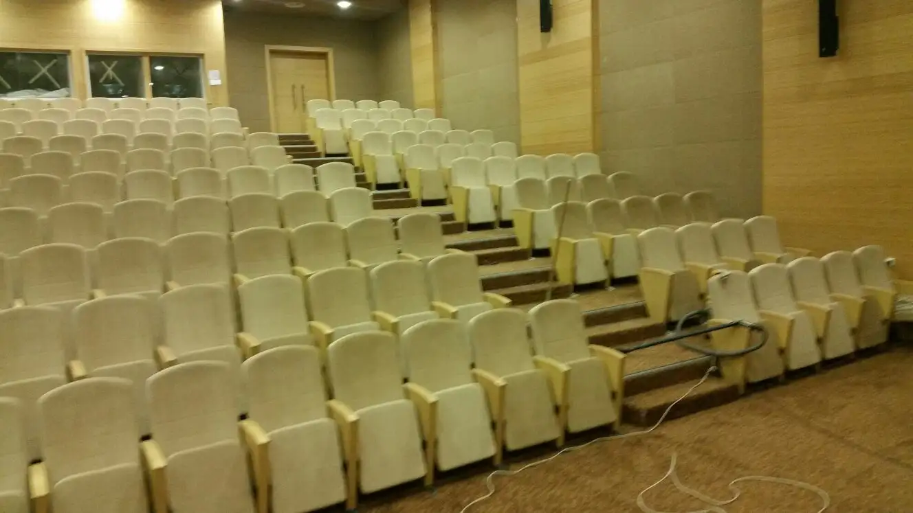 Inside Auditorium Seating Manufacturing - Blog Image