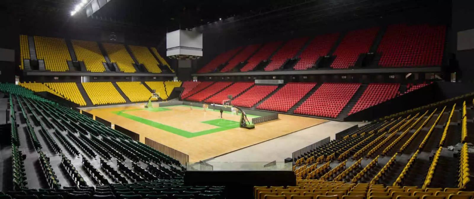 Weather-resistant seating for outdoor stadiums Image